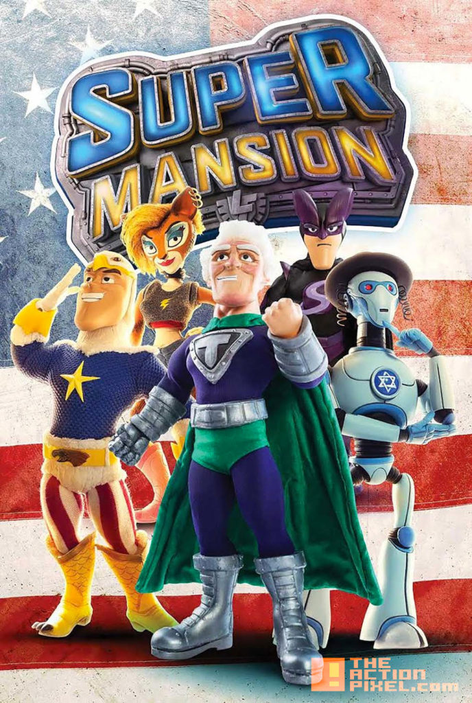 COVER B, PHOTO,supermansion, crackle, the action pixel, entertainment on tap,