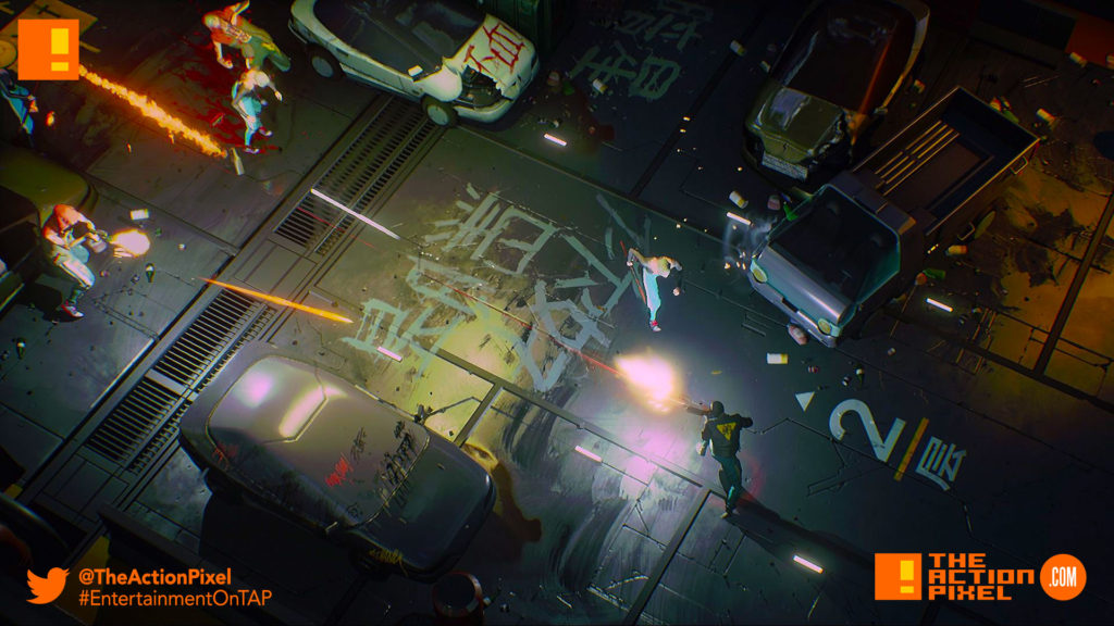 ruiner, the action pixel,ugly heart, entertainment on tap, devolver digital