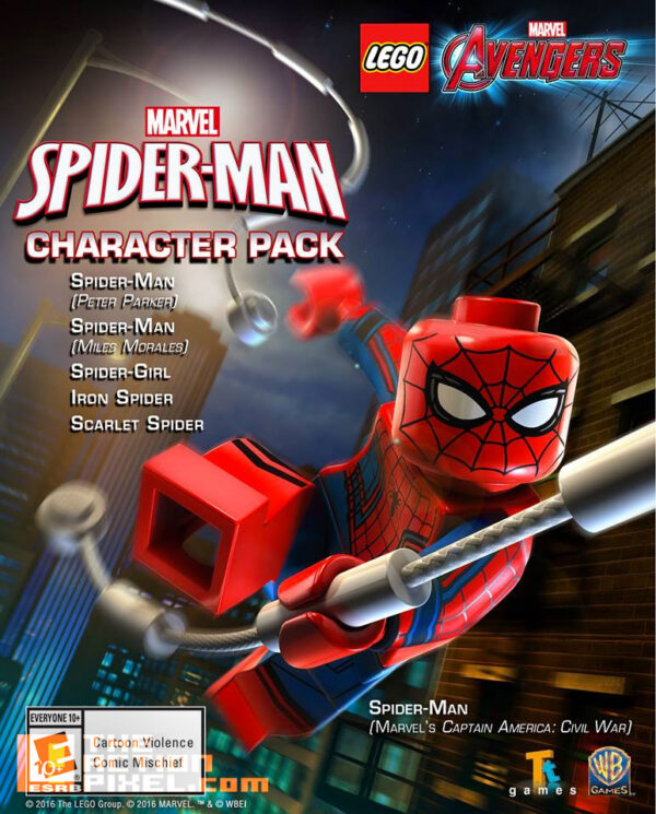 lego marvel avengers pc spider-man dlc only download