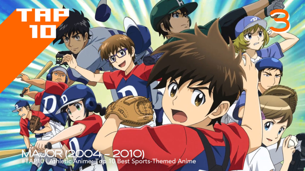 sports anime, baby steps , captain tsubasa, major, anime,manga, kuroko no basket, the prince of tennis, eyeshield 21, ookiku furikabutte, big windup!, yowamushi pedal, free! dive to the future, hajime no ippo, haikyuu,, basketball, tennis, volleyball, baseball, sports manga, soccer ,football, american football, swimming, tap 10, top ten list, top ten animes, top ten anime list, entertainment on tap, the action pixel, featured,major