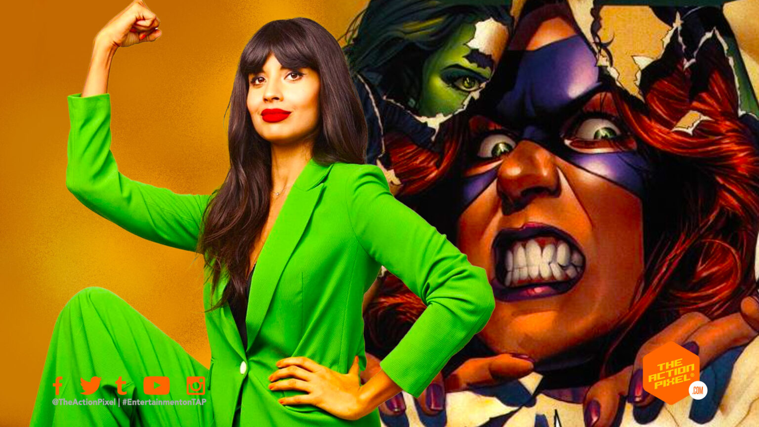 She-Hulk casts Jameela Jamil as villain in Disney+ series – The Action