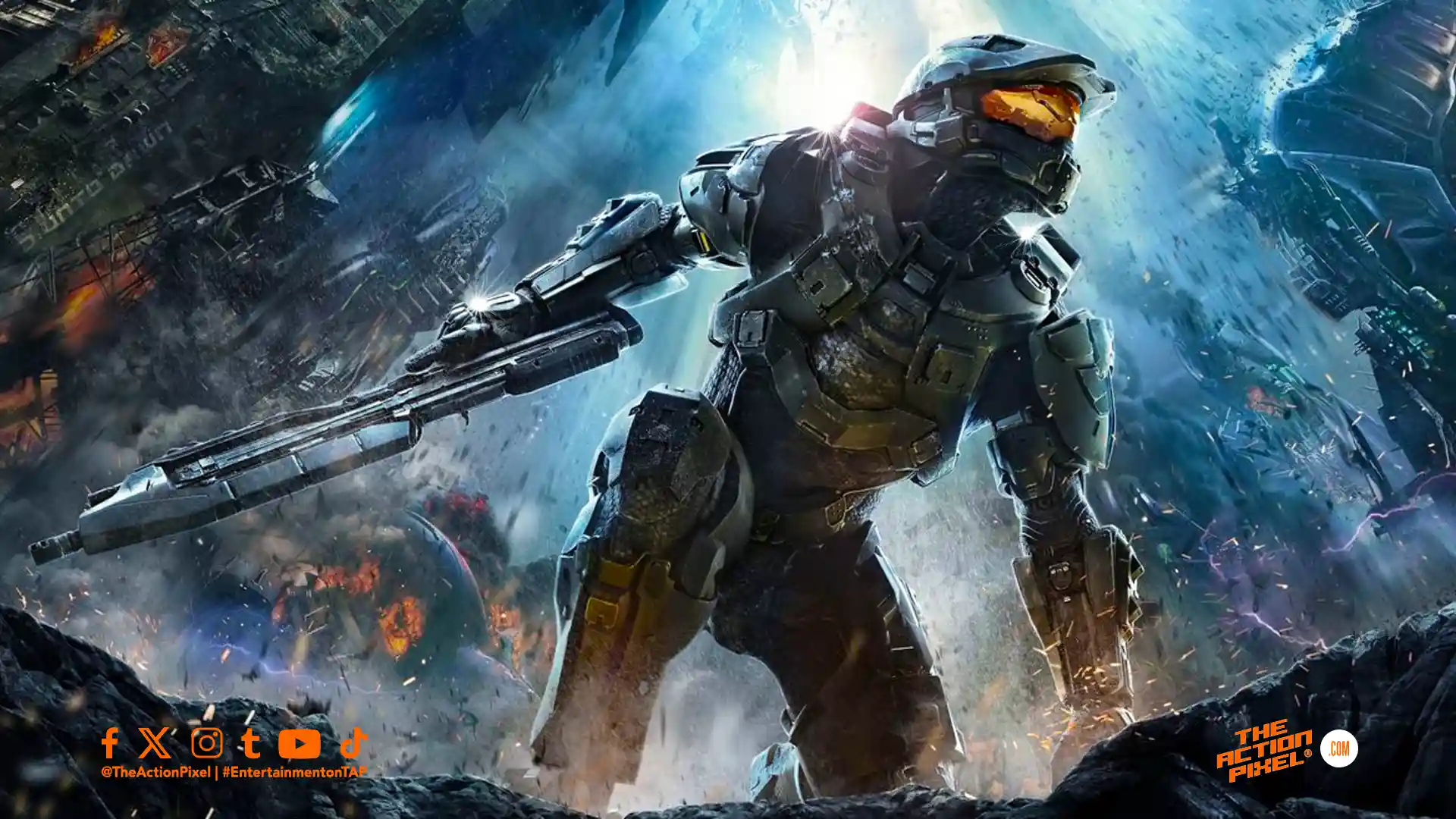 halo, master chief, xbox, entertainment on tap, halo game, fortnite,